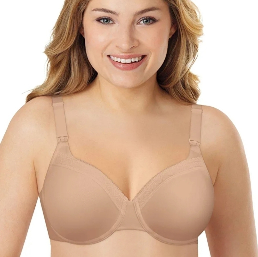 Playtex Maternity Cafe Shaping 42D/DD Foam Underwire Nursing Bra US4959 $36